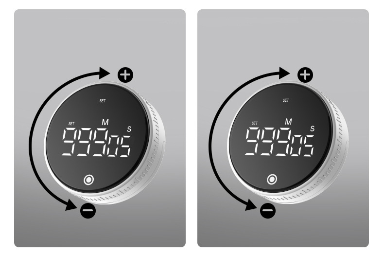 New magnetic kitchen timer