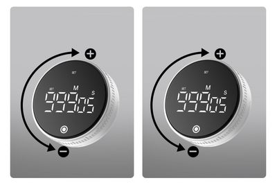 New magnetic kitchen timer